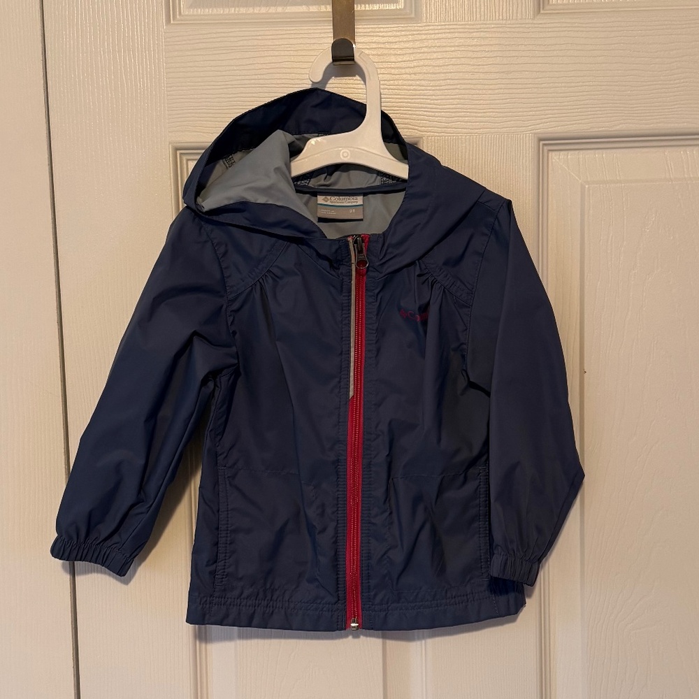 Columbia Windbreaker/Raincoat Toddler 3T